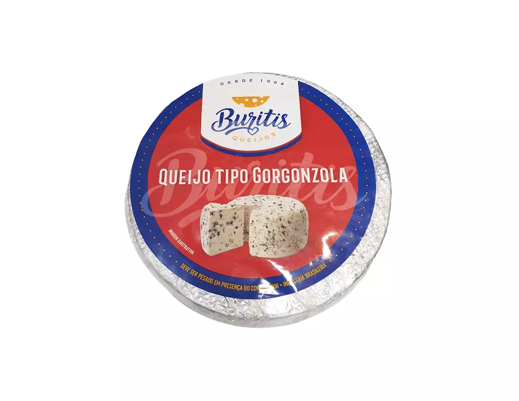 QUEIJO GORGONZOLA AZUL INTEIRO CRIOULO KG - Himalaia Distribuidora