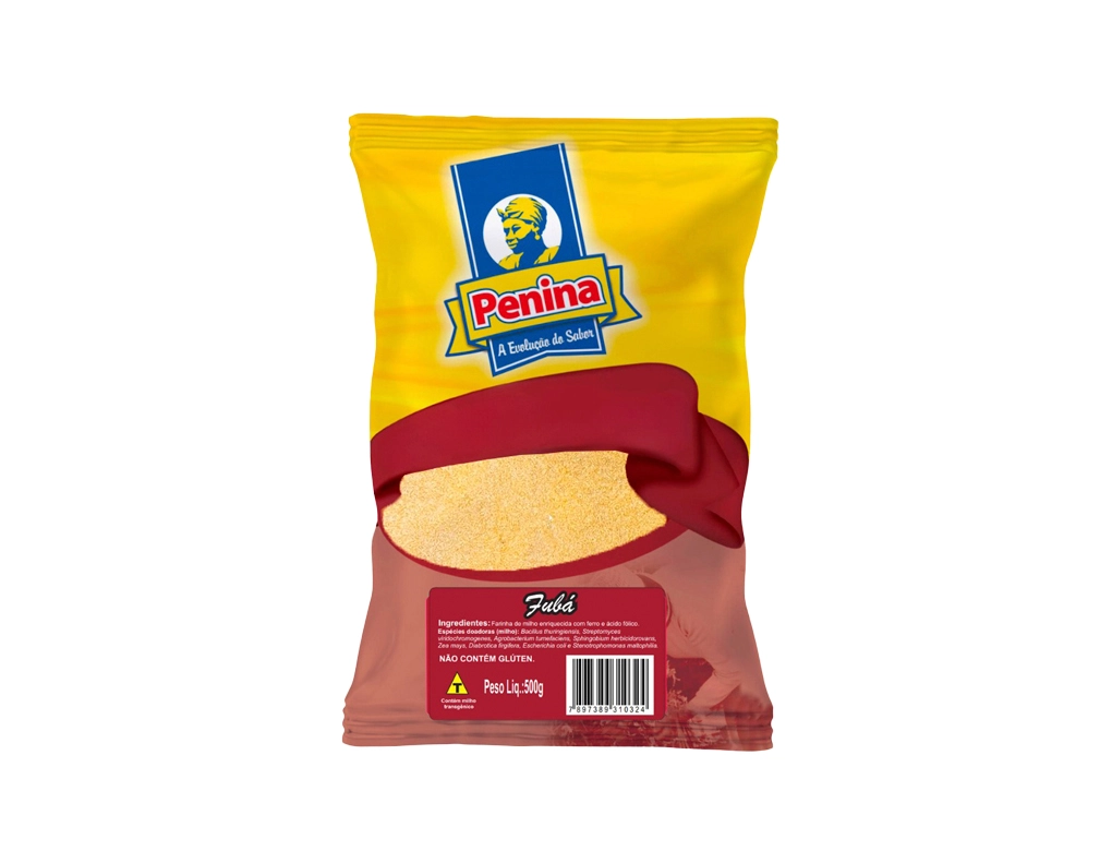 FUBÁ PENINA 500 G (FD 10 PCT)