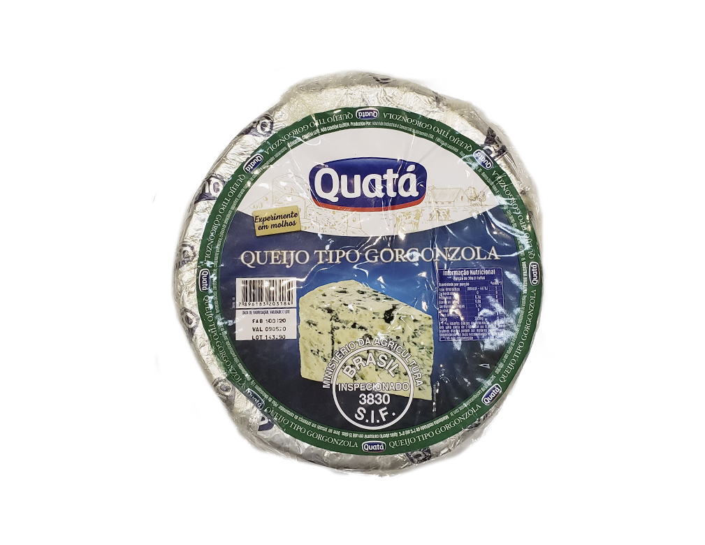 Queijo Gorgonzola (tipo azul) São Vicente 200g